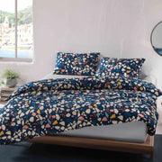 funda de plumon terazzo azul